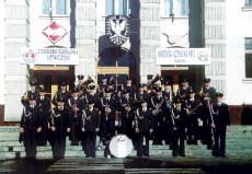 Orkiestra Garnizonowa Si Powietrznych w Radomiu -- zdjcie grupowe